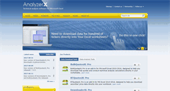 Desktop Screenshot of analyzerxl.com